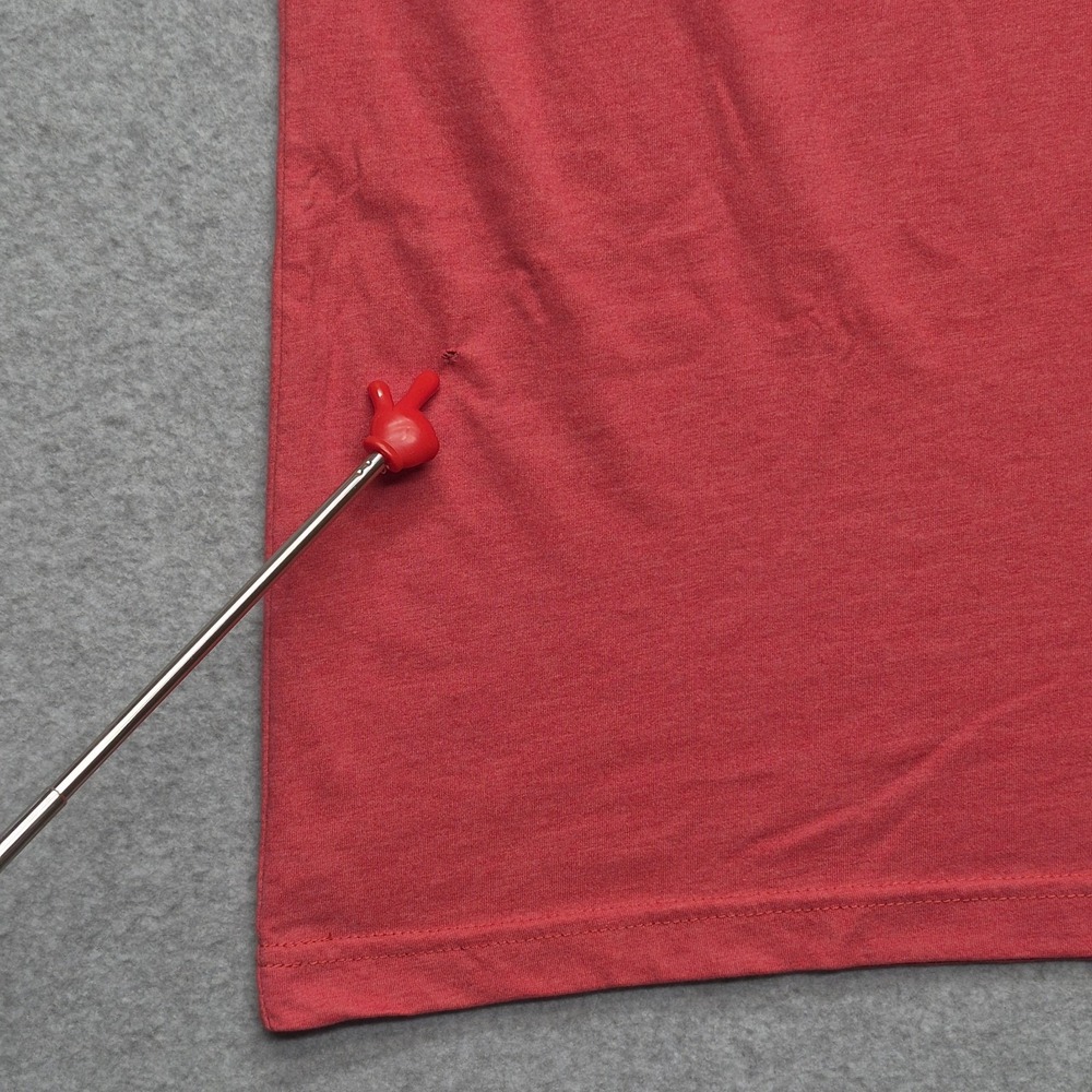 Quiet Storm T-Shirt Mens M Red Heathered Ocean Graphic Logo Surf Supply - Picture 15 of 16